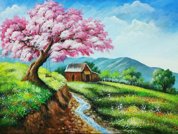 Rosy Countryside