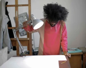 Painting With Lamp